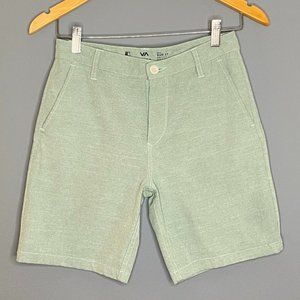 RVCA | Boy's Green Dual Purpose Trunks (Size 27)​